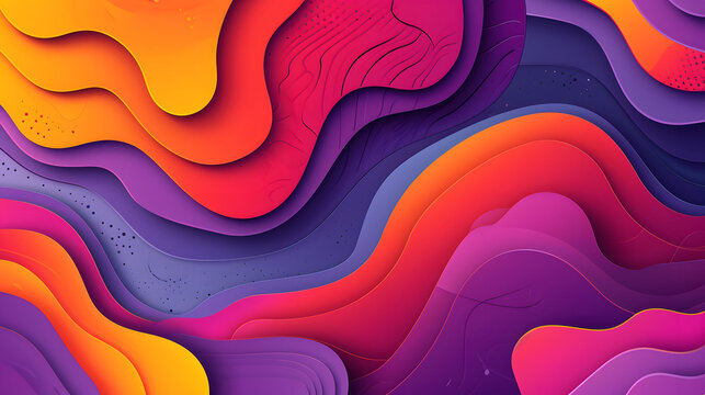 abstract vibrant dynamic background, vibrant abstract waves background, colorful wallpaper