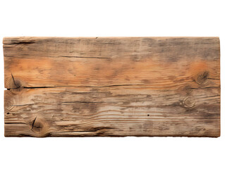 Barn Wood Plank, isolated on a transparent or white background