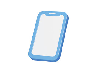 Phone mockup 3d render illustration