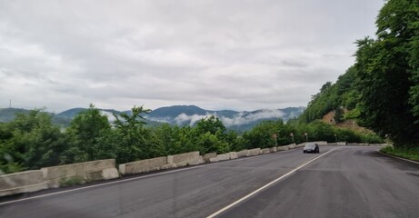 Traveling through armenia, highland, east, roadtrip in asia