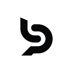 Initial letter lp logo template design simple