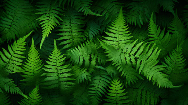Abstract green background with waves,,
Close-up of a fern Free Photo
