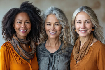 A happy, multi-generational group of people, a portrait of togetherness and joy outdoors.