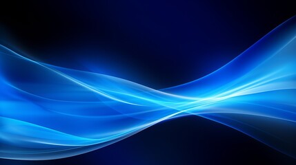 An abstract background is created by the streaks of blue light.