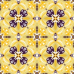 Ethnic ikat seamless pattern traditional design illustration 