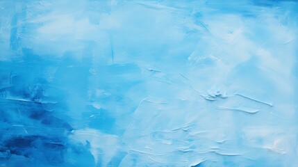 Obraz premium Diy experimental art can benefit from a textured background made of blue paint.