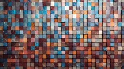 Fototapeta premium The background has a mosaic texture