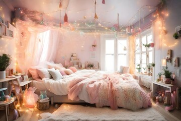 Light colour combination beautiful room