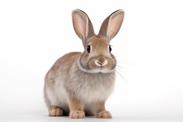 rabbit on white background 