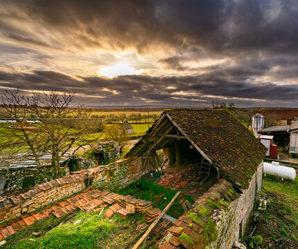 Grange en ruine