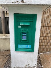 Naklejka premium old post box