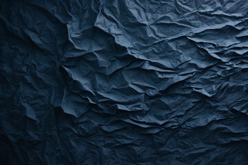 crumpled blue paper texture