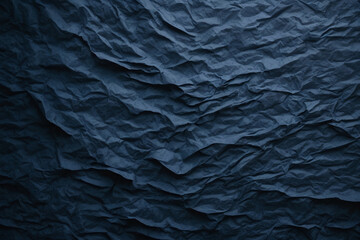 crumpled blue paper texture