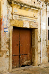 Fototapeta na wymiar corte vinella in Galatina Lecce Italy