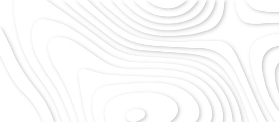 Abstract modern 3d Paper cut white background .white waves background ,paper art style, flyers posters prints .geometric background overlap layer.