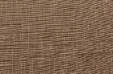 Natural fabric from organic flax and cotton. Closeup.