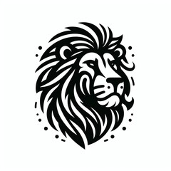 Royal king lion symbols. Elegant gold Leo animal logo. Premium luxury brand identity icon. 
