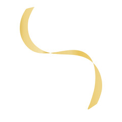Decorative Gold ribbons
