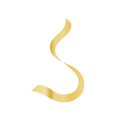 Decorative Gold ribbons