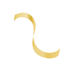 Decorative Gold ribbons