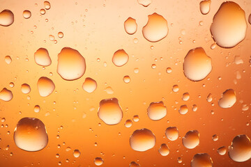 Fototapeta na wymiar Glass with droplets texture background