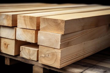 stack of wooden pallets