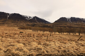 Öxnadalsheiði is a valley and a mountain pass in the north of Iceland