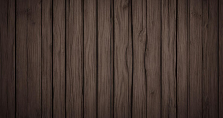 Background dark brown wood texture with scratches, Wooden Wall Texture Background, Old vintage brown wood lath wall cladding for background and texture images. - obrazy, fototapety, plakaty