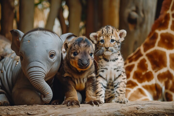 Newborn animals 