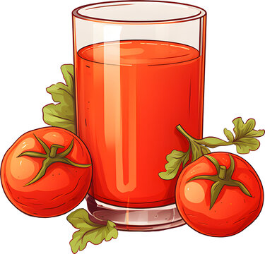 Tomato juice, tomatoes, drinks