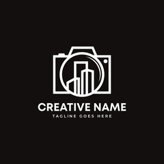 Construction photography logo 