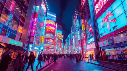 Neon Nights: Vibrancy in Japan's Urban Wonderland