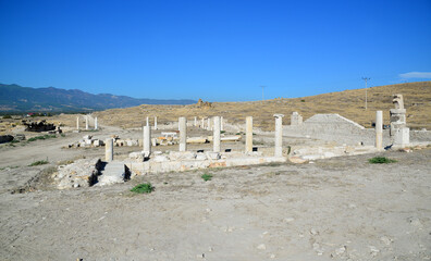 Tripolis Ancient City in Denizli, Turkey.