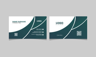 Modern card template design creative & professional design template vactor illustration.