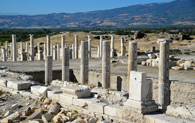 Tripolis Ancient City in Denizli, Turkey.