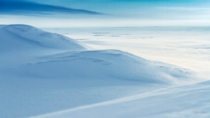 winter mountain landscape