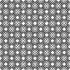 Black seamless abstract pattern. Overlay for background and backdrop. Ornamental design. PNG graphic illustration with transparent background.