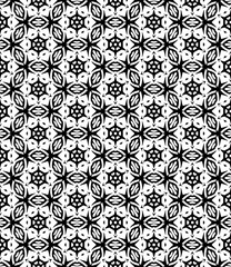 Black seamless abstract pattern. Overlay for background and backdrop. Ornamental design. PNG graphic illustration with transparent background.
