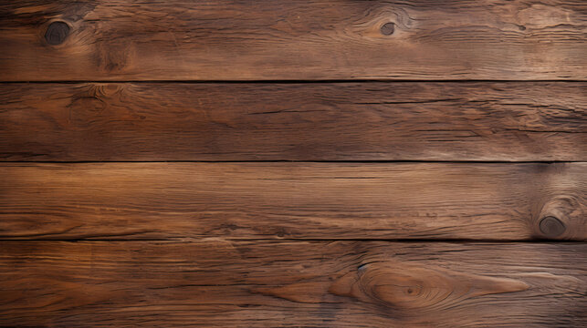 Surface of the old brown wood texture. Old dark textured wooden background. Top view.