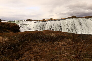 Reykjafoss waterfall is one of the hidden treasures of Skagafjörőur located in the north of Iceland
