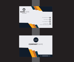Modern business card design in Unique Style.