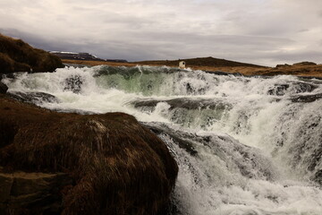 Reykjafoss waterfall is one of the hidden treasures of Skagafjörőur located in the north of...