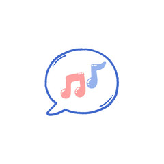 svg conversation education doodle element set