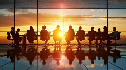 Boardroom Brilliance: Executives Crafting Business Symphony