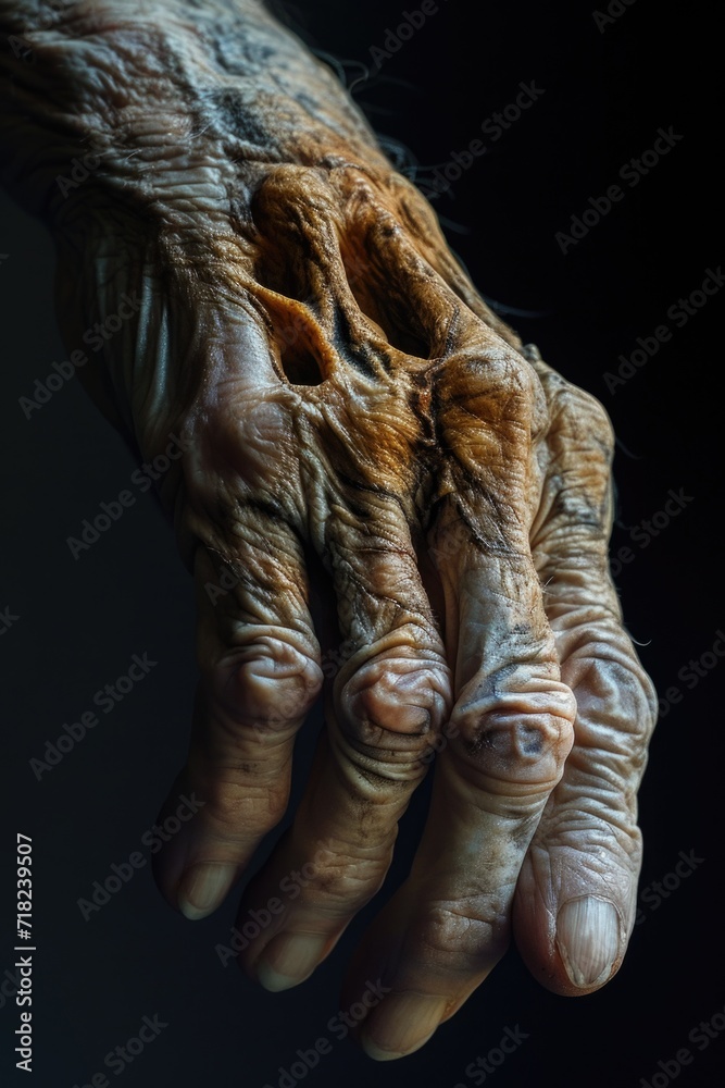 Poster Hands holding an object. Suitable for various applications
