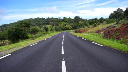 road in the mountains