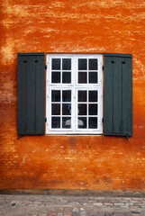 old window on the wall