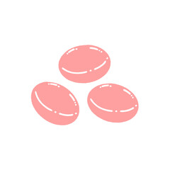 svg donate blood doodle element set