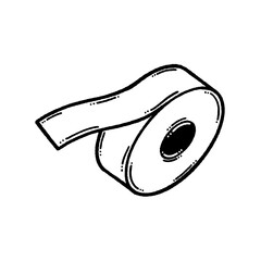 svg donate blood doodle element set