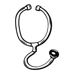 svg donate blood doodle element set